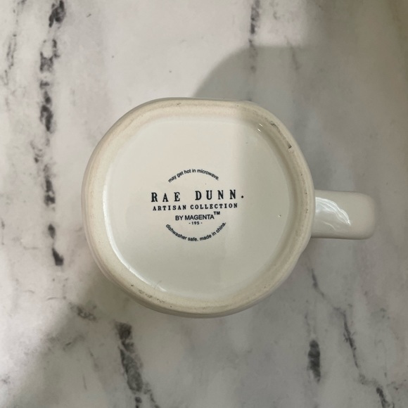 Rae Dunn “NAUGHTY” mug with Red inside - Picture 3 of 4